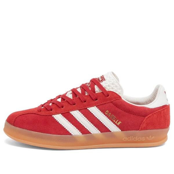 アディダス レディース スニーカー シューズ Adidas Gazelle Indoor Pro Sneaker Team Victory Red & Core Whiteの通販は