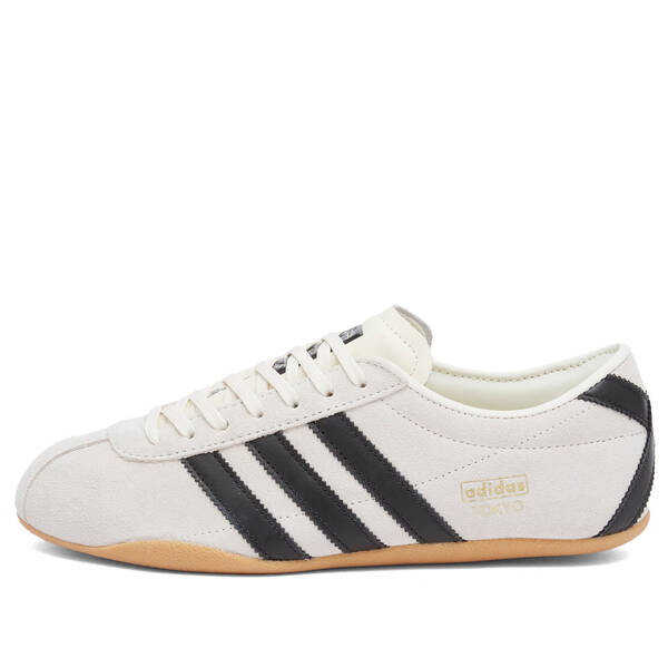 アディダス レディース スニーカー シューズ Adidas Tokyo W Sneaker Off White, Black & Gold Met.の通販は