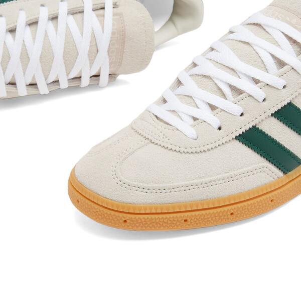 アディダス レディース スニーカー シューズ Adidas Handball Spezial W Sneaker Alumina & Collegiate Greenの通販は