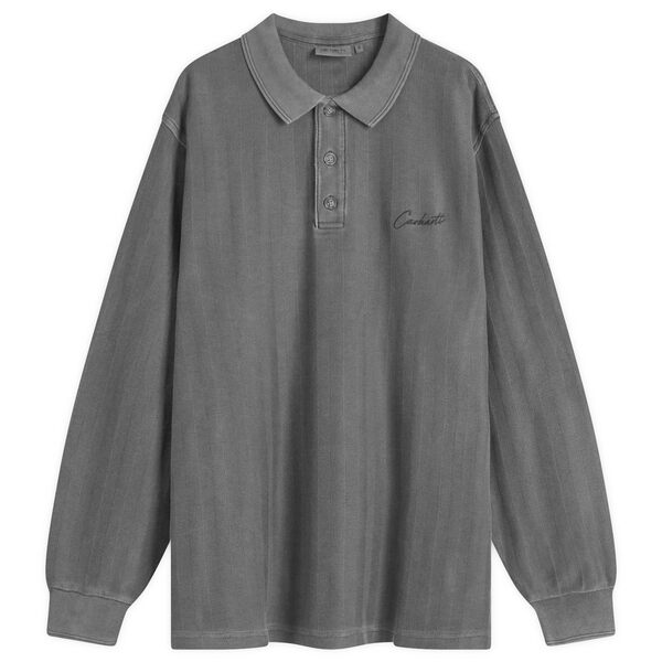 カーハート メンズ シャツ トップス Carhartt WIP Morrison Rugby Shirt Black