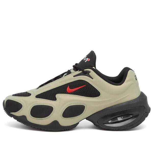 ナイキ レディース スニーカー シューズ Nike W Air Max Muse Sneaker Black, Red & Silverの通販は