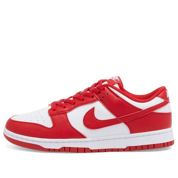 ナイキ レディース スニーカー シューズ Nike Dunk Low W Sneaker White & Redの通販は