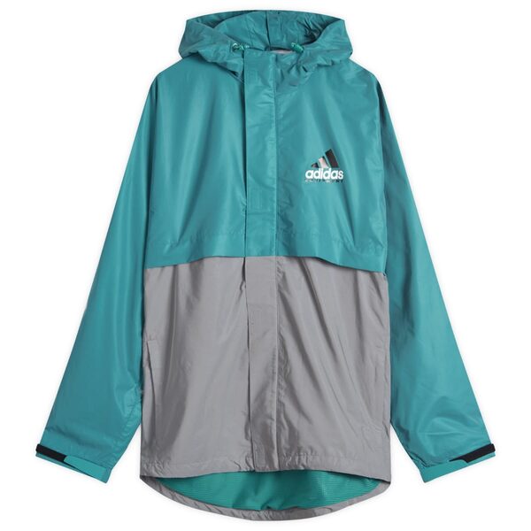 アディダス メンズ ジャケット・ブルゾン アウター Adidas EQT Windbreaker Equipment Greenの通販は