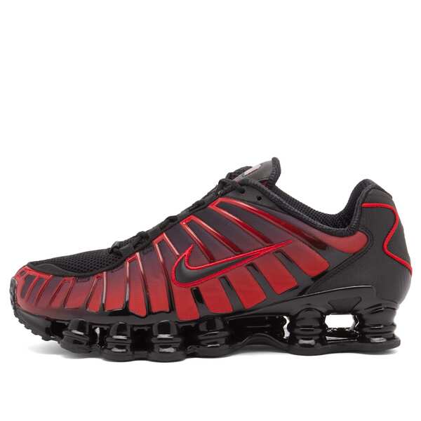 Nike ナイキ メンズ - スニーカー Nike Shox NZ  Black Silver ナイキ メンズ スニーカー シューズ Nike Shox Tl Sneaker Black \u0026 Red