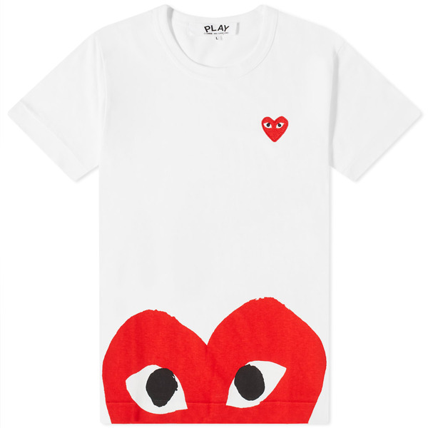 PLAY COMME des GARÇONS ハートTシャツ PLAY COMME des GARCONS(プレイコムデギャルソン) Multiple