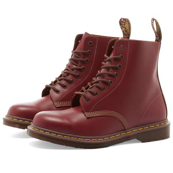 ドクターマーチン メンズ ブーツ・レインブーツ シューズ Dr. Martens 1460 Vintage Boot - Made in England Vintage Oxblood Quilon