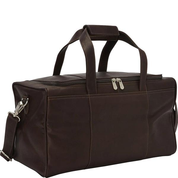 ピエル レザー メンズ ボストンバッグ バッグ Piel Leather Traveler's Select XS Duffel Bag Chocolateの通販は