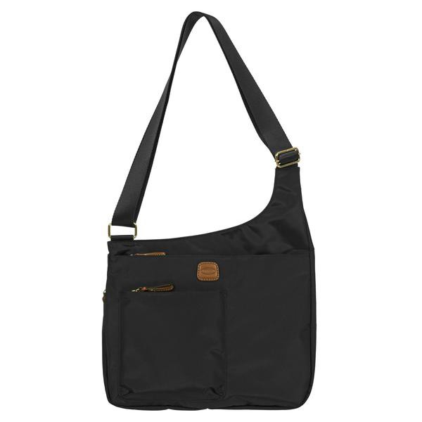 ブリックス メンズ ショルダーバッグ バッグ Brics X-Bag Hipster Crossbody Black