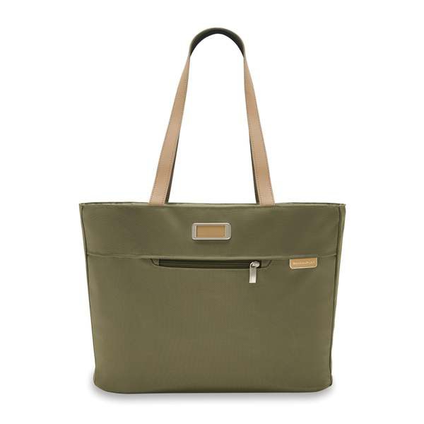 ブリッグスアンドライリー メンズ トートバッグ バッグ NEW Briggs & Riley Baseline Traveler Tote Olive