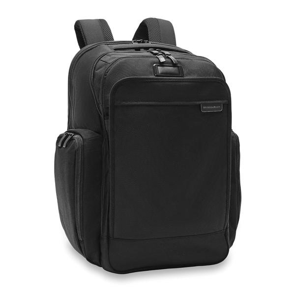 ブリッグスアンドライリー メンズ バックパック・リュックサック バッグ Briggs & Riley Baseline Traveler Backpack Black