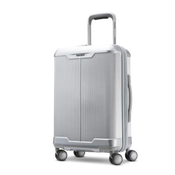 サムソナイト メンズ スーツケース バッグ Samsonite Silhouette 17 Hardside Carry-on Expandable  Spinner Aluminum Silver スーツ