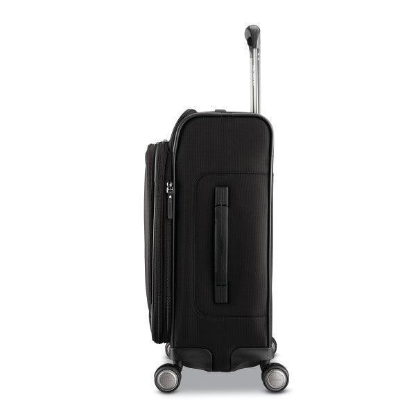 サムソナイト メンズ スーツケース バッグ Samsonite Silhouette 17 Softside Carry-On Expandable Spinner Black