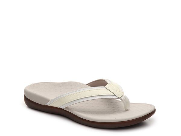 バイオニック レディース サンダル シューズ Tide II Flip Flop White