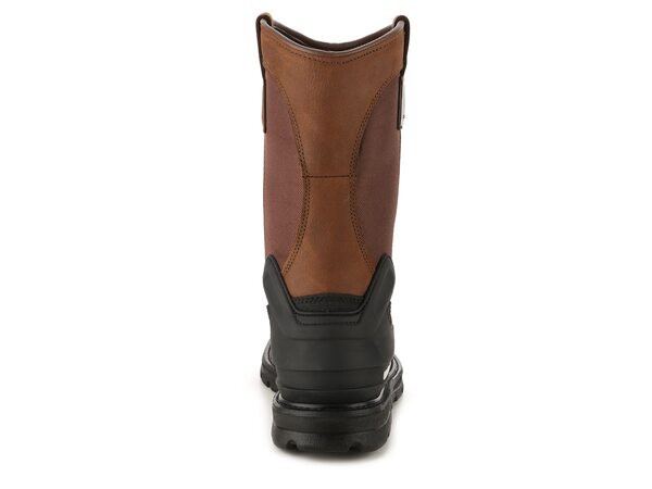 カーハート メンズ ブーツ・レインブーツ シューズ Wellington Work Boot Dark Brown