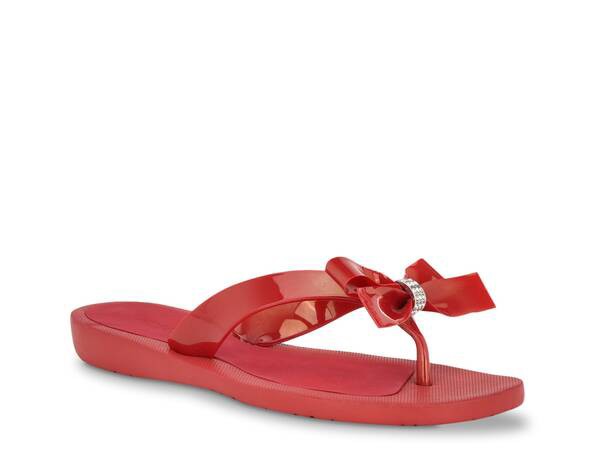 ゲス レディース サンダル シューズ Tutu 9 Flip Flop Red