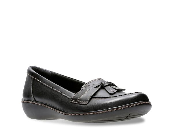 クラークス レディース スリッポン・ローファー シューズ Ashland Bubble Loafer Blackの通販は