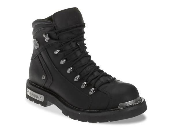 ハーレーダビッドソン メンズ ブーツ・レインブーツ シューズ Electron Work Boot Black