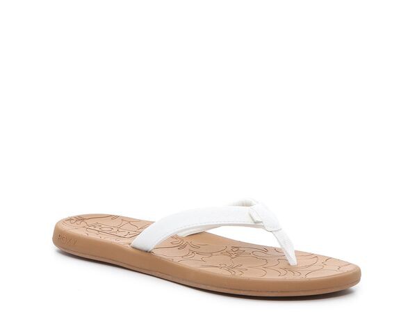 ロキシー レディース サンダル シューズ Deeliah Flip Flop White