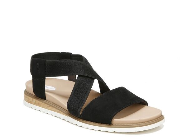 ドクター・ショール レディース サンダル シューズ Islander Wedge Sandal Black