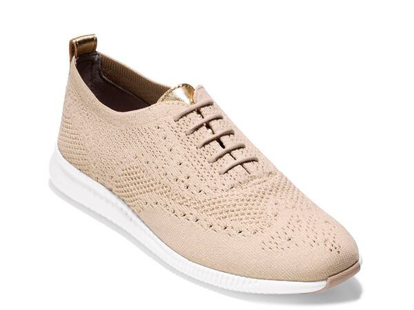 コールハーン レディース オックスフォード シューズ 2.ZeroGrand Stitchlite Oxford Beige