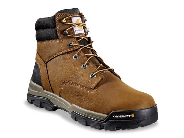 カーハート メンズ ブーツ・レインブーツ シューズ Ground Force 6-IN Work Boot Dark Brown