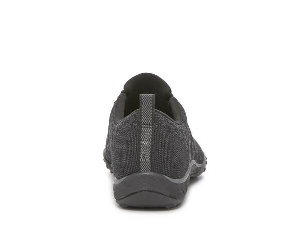 スケッチャーズ レディース スリッポン・ローファー シューズ Breathe Easy Infi-Knity Slip-On Sneaker - Women's Black