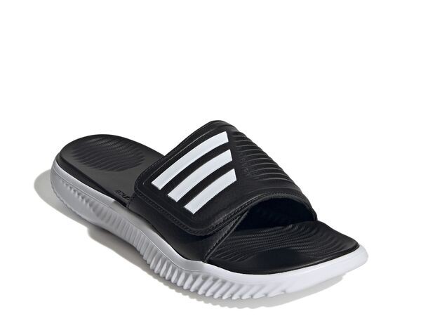 アディダス レディース サンダル シューズ Alphabounce Slide Sandal - Women's Black/White