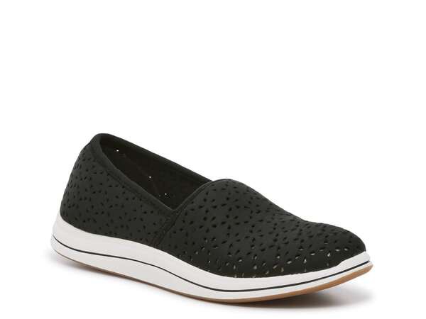 クラークス レディース スリッポン・ローファー シューズ Breeze Emily Slip-On Black