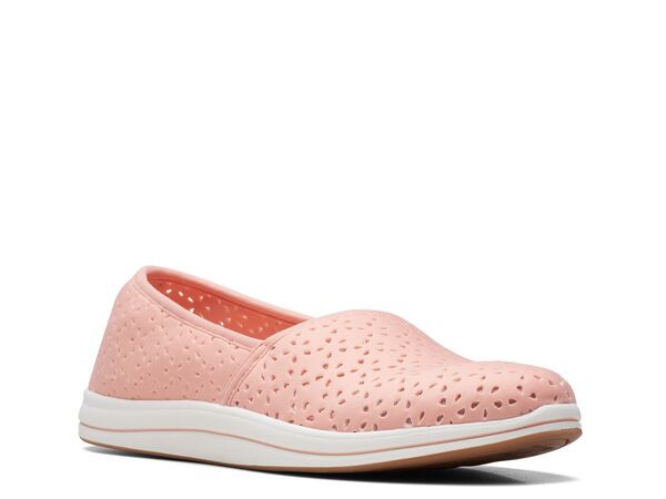 クラークス レディース スリッポン・ローファー シューズ Cloudsteppers Breeze Emily Slip-On Light Pink