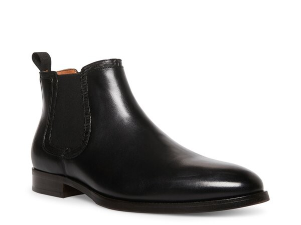 スティーブ マデン メンズ ブーツ・レインブーツ シューズ Duke Chelsea Boot Black