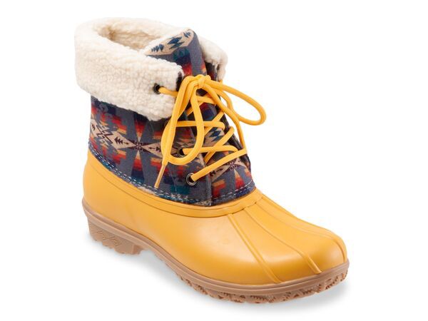 ペンドルトン レディース ブーツ・レインブーツ シューズ Mid Duck Boot Yellow