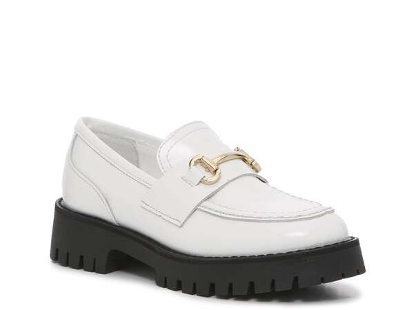 スティーブ マデン レディース スリッポン・ローファー シューズ Lando Loafer White