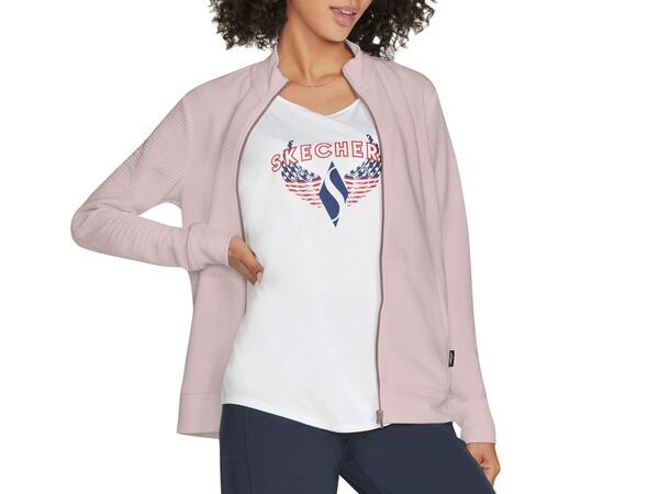 スケッチャーズ レディース ジャケット・ブルゾン アウター Hoodless Hoodie GO WALK Everywhere Women's Jacket Blush