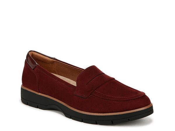 ドクター・ショール レディース スリッポン・ローファー シューズ Nice Day Penny Loafer Burgundy