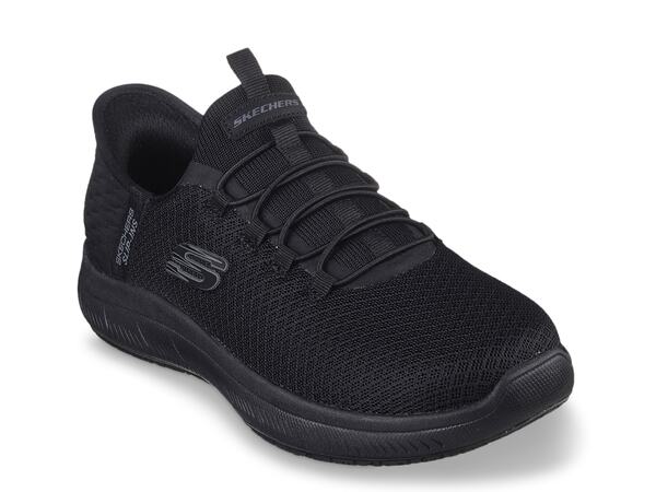 スケッチャーズ レディース スニーカー シューズ Handsfree Slip-Ins Work Summits SR Enslee Slip-On Sneaker - Women's Blackの通販は