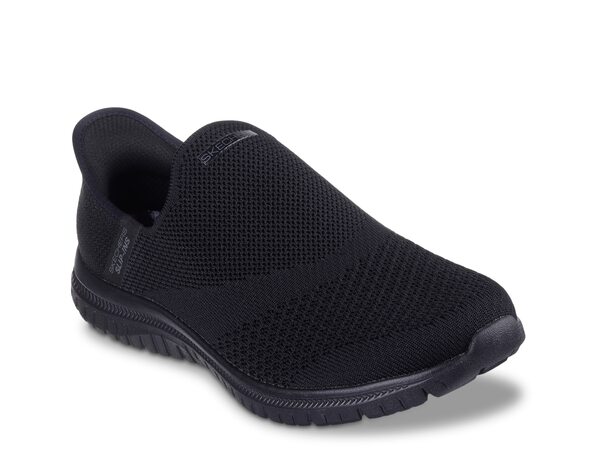 スケッチャーズ レディース スニーカー シューズ Hands Free Slip-Ins Virtue Sleek Slip-On Sneaker Blackの通販は
