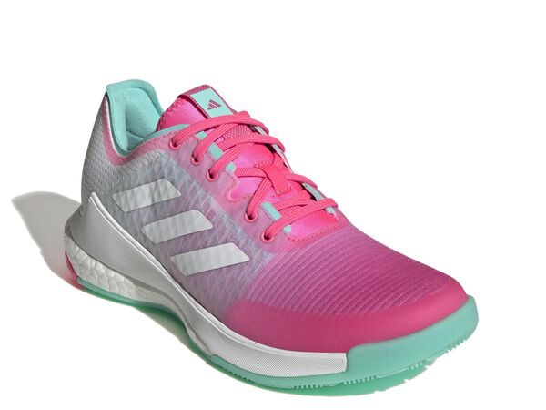 アディダス レディース スニーカー シューズ Crazyflight Volleyball Shoe - Women's Pink/Blue