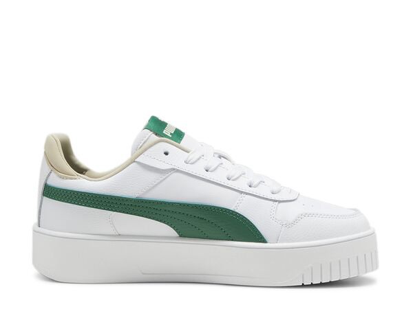 プーマ レディース スニーカー シューズ Carina Street Platform Sneaker - Women's White/Greenの通販は 14,976円
