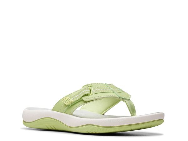 クラークス レディース サンダル シューズ Cloudsteppers Sunmaze Tide Sandal Light Green