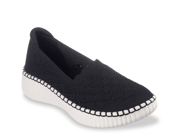 スケッチャーズ レディース スリッポン・ローファー シューズ Wilshire Blvd Slip-On Blackの通販は 14,768円