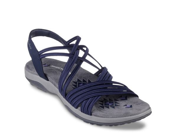 スケッチャーズ レディース サンダル シューズ Reggae Slim Sunnyside Sandal Navy