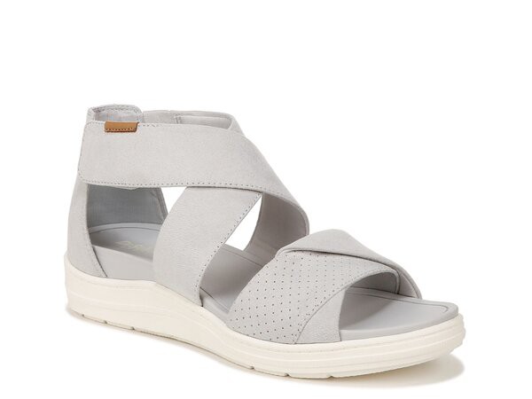 ドクター・ショール レディース サンダル シューズ Time Off Fun Wedge Sandal Grey