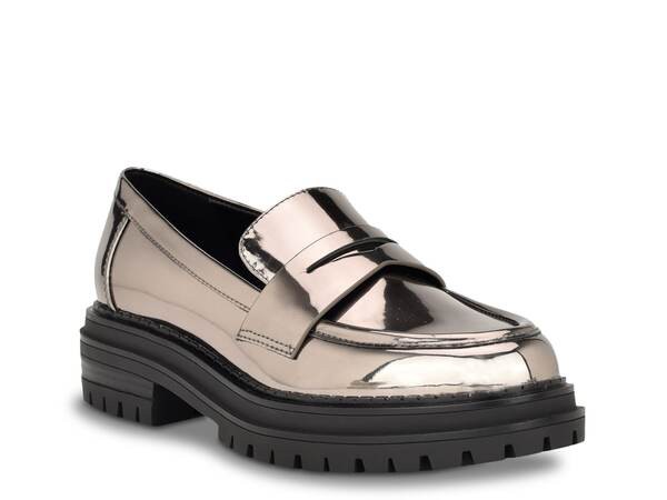 カルバンクライン レディース スリッポン・ローファー シューズ Grant Loafer Grey