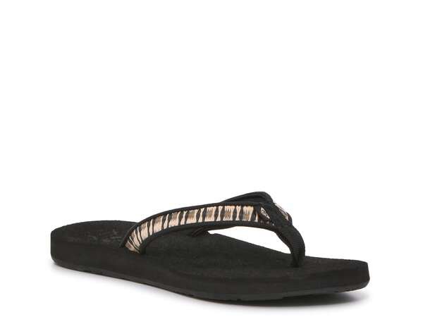 ロキシー レディース サンダル シューズ Tidepool Sandal Black/Tan