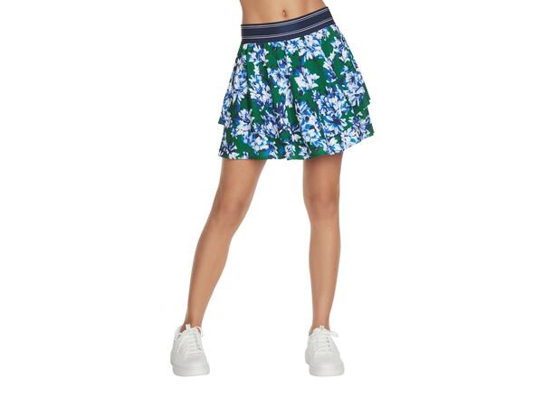 スケッチャーズ レディース スカート ボトムス Sport Court Layered Women's Skort Multicolor Floral Print