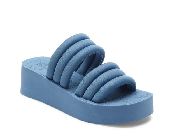 ロキシー レディース サンダル シューズ Totally Tubular Sandal Blue