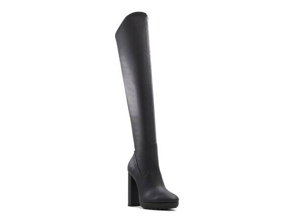 アルド レディース ブーツ・レインブーツ シューズ Dallobrelia Over-The-Knee Boot Blackの通販は