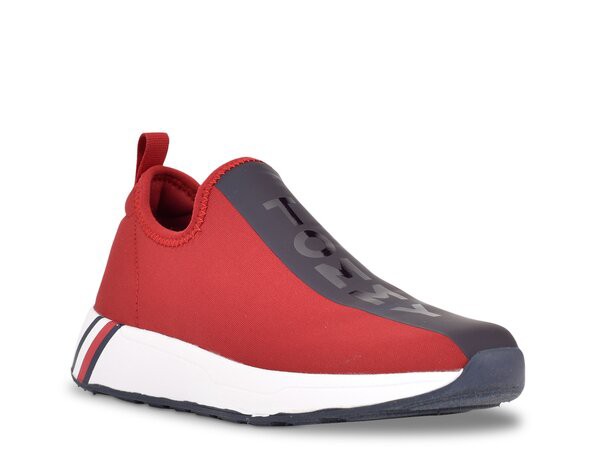 トミー ヒルフィガー レディース スリッポン・ローファー シューズ Arizel Slip-On Sneaker Red