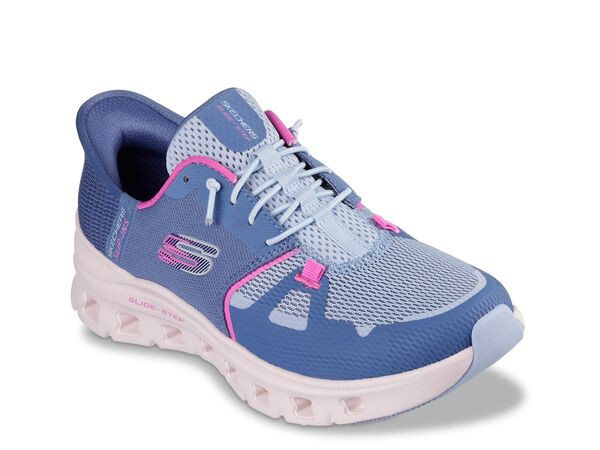 スケッチャーズ レディース スニーカー シューズ Slip-Ins Glide Step Pro Sneaker - Women's Blueの通販は