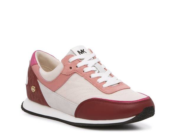 マイケルコース レディース スニーカー シューズ Callan Sneaker - Women's Cinnamon Maroon/Off White/Pink